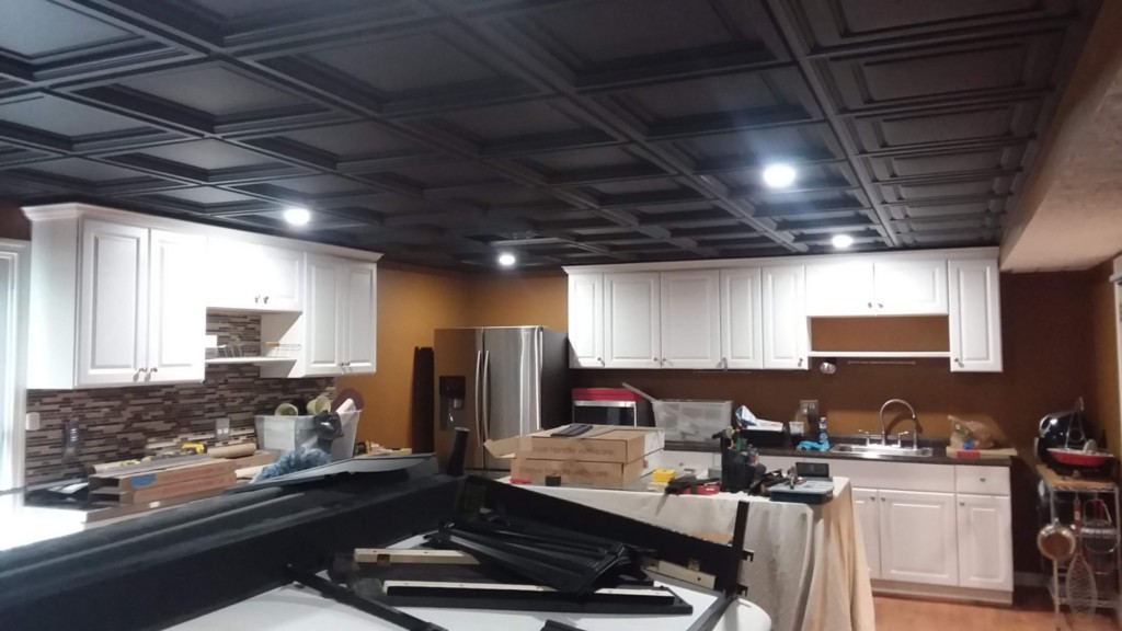 Basement Ceiling During