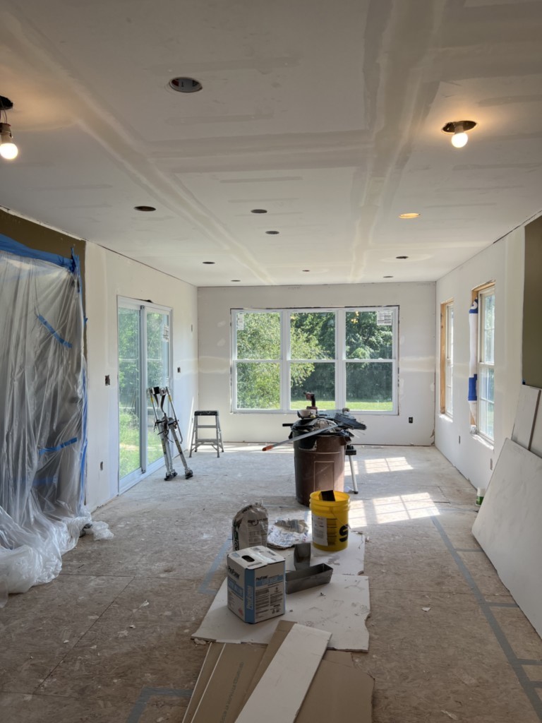 Kitchen During Remodel